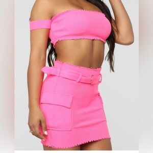 Hot & Delicious Skirt and top Size L